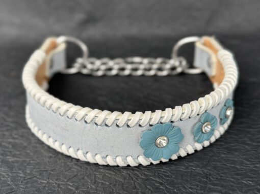 Vòng Choker Da Sương Mù Đính Hoa - Ảnh 2